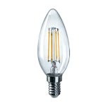 Lâmpada led Vela com filamento C35. Lâmpada vela antiga filamento C35 E27. Lâmpada vintage com filamento. Lâmpada retro com filamento 4w. Lâmpada para lustres e candeeiros