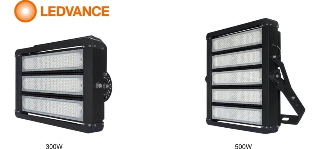 projetores led de alto fluxo, projetores ledvance, ledvance, iluminação desportiva, ledvance iluminação desportiva, projetores led ledvance,