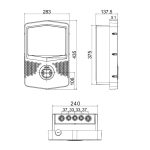 Carregador de carros elétricos I-CON 22 kW T2S IP55 - Image 3